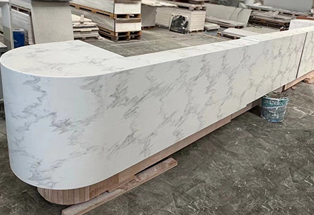 front desk counter