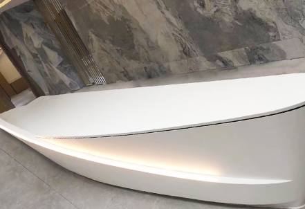 Irregular Front Desk