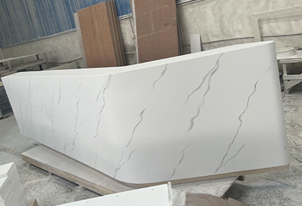 Irregular Front Desk