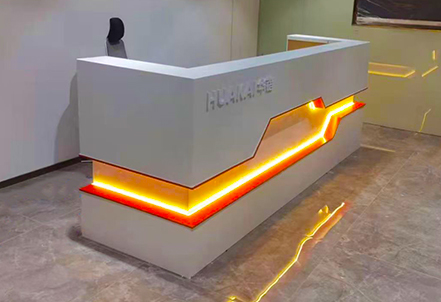 Irregular Front Desk