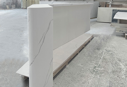 Irregular Front Desk