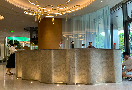 front desk