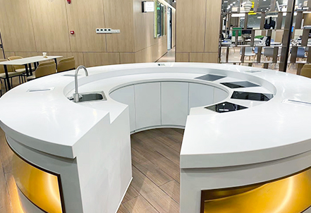 Kitchen countertop