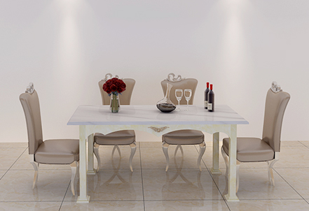 Hotel dining table